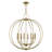 Monona 8 - Light Dimmable Globe Chandelier-20243987