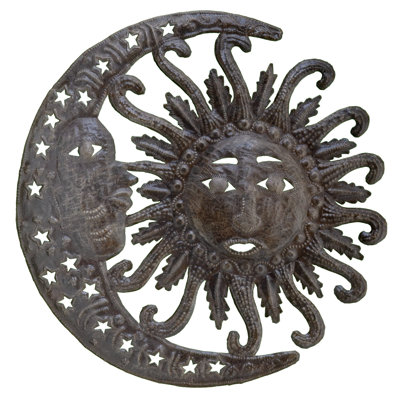Feuille, soleil et lune
