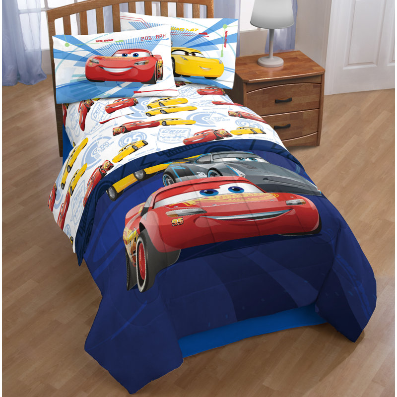 Cars Microfiber Sheet Set