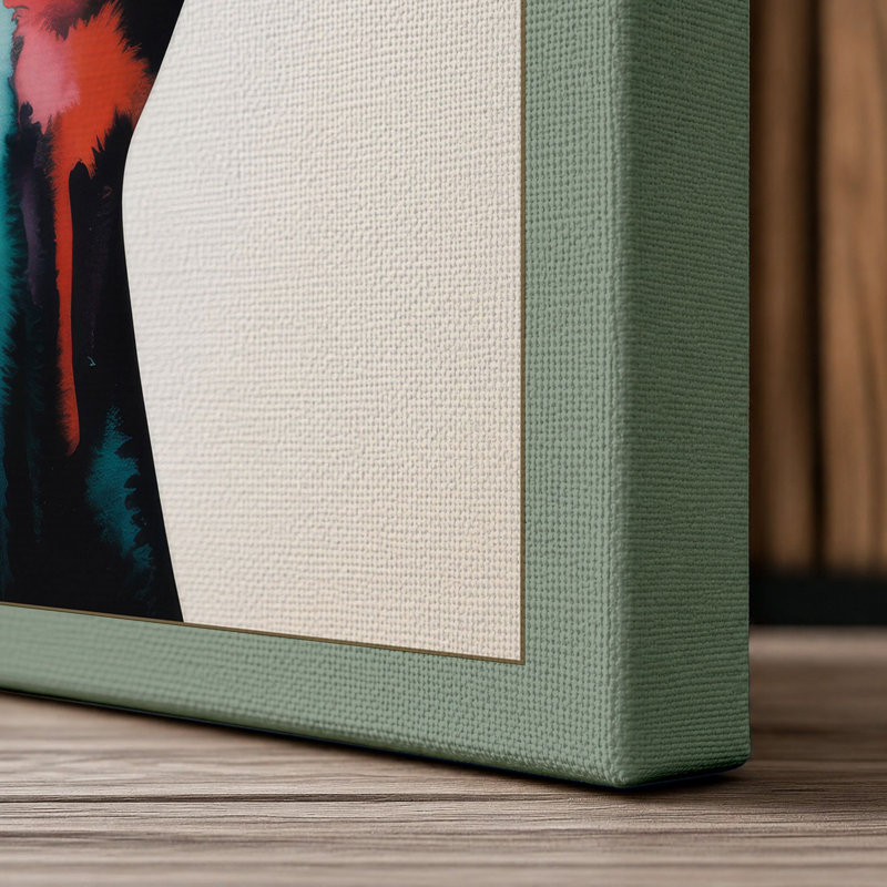 Print, 18x12 - 45.7 x 30.5 cm, Sage Border