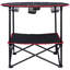 Table d'appoint pliante avec 4 porte-gobelets, toile 600d