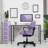 Sorbus Narrow Dresser with 5 Drawers - Vertical Slim Storage Chest of Drawers with Steel Frame, Wood Top & Easy Pull Fabric Bins for Small Spaces, Closets, Bedrooms, Bathrooms & Laundry, Purple-121335646