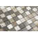 1" x 1" Mixed Material Mosaic Tile