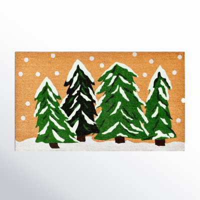 Apex Non-Slip Christmas Outdoor Doormat