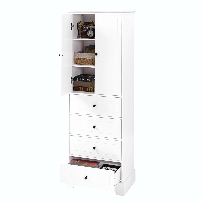Armoire de rangement pour la salle de bain Niccola, White