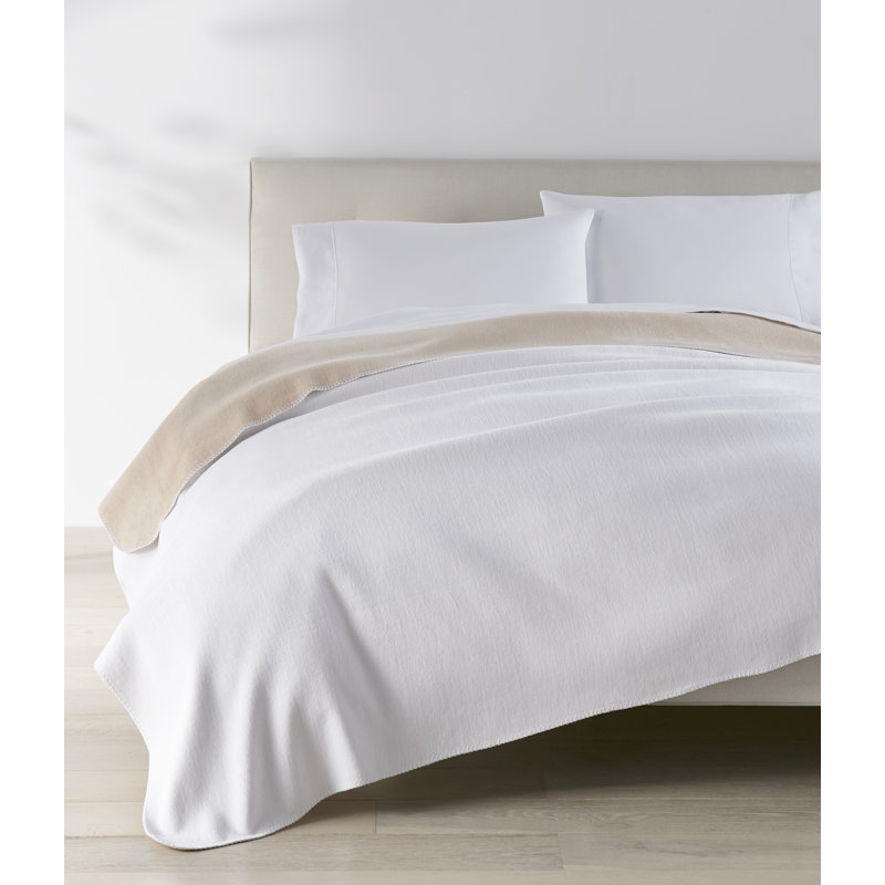 Alta Blanket, King, White / Linen