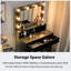 Nenia Dressing Table with Mirror