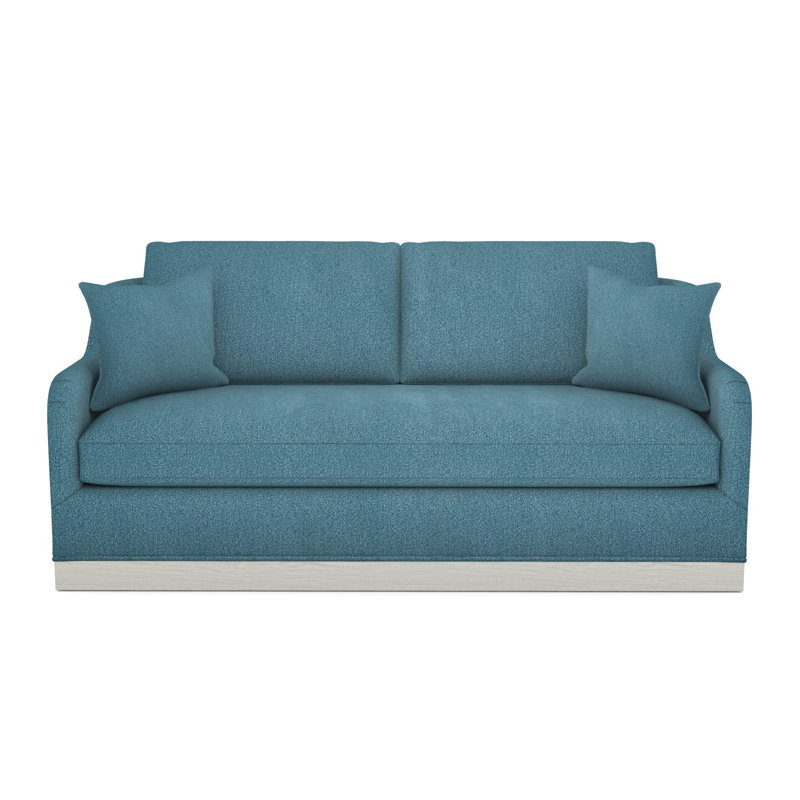 Fisher Plinth Base Bench Seat Mid Sofa, Casa Blanca, Ian Lagoon