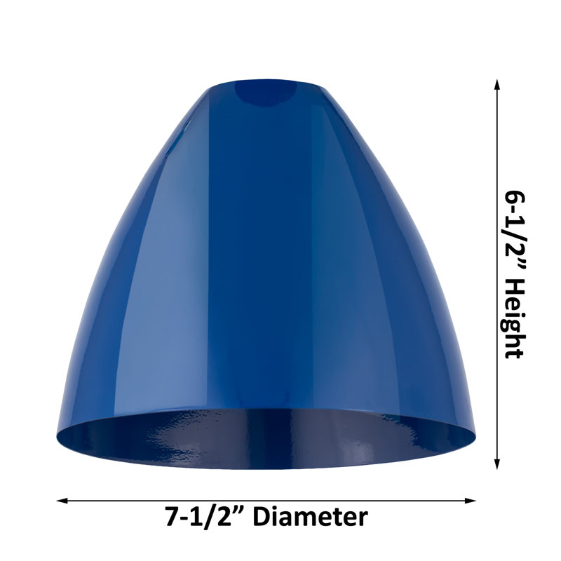 Matte Black and Seafoam Glass Dome Semi-Flush Mount Light
