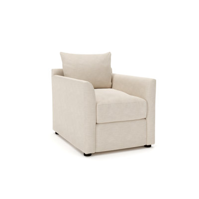 Fauteuil d'appoint rembourré Cecelia