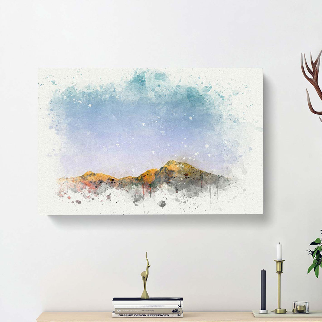 Isalo National Park In Madagascar In Abstract - Wrapped Canvas