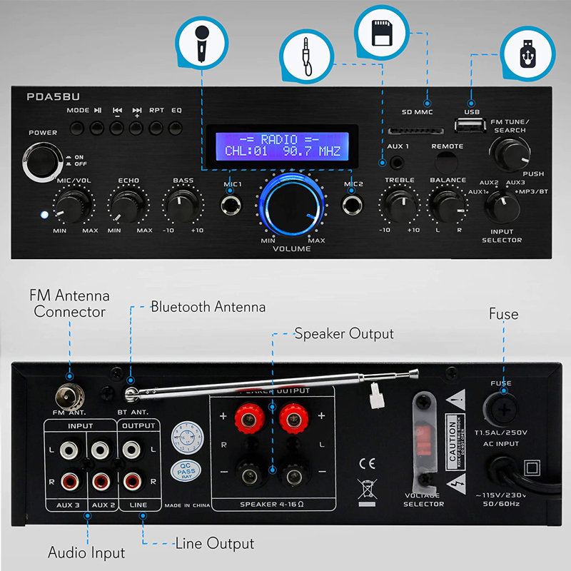 Decorative Radio with Bluetooth