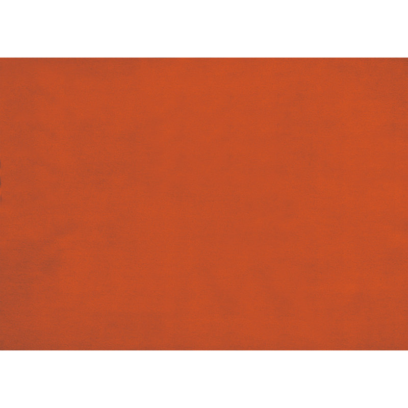 Chaise d'appoint de style contemporain: bois massif, dossier en velours orange Mid-Century moderne orange, hauteur de 20 po, bois