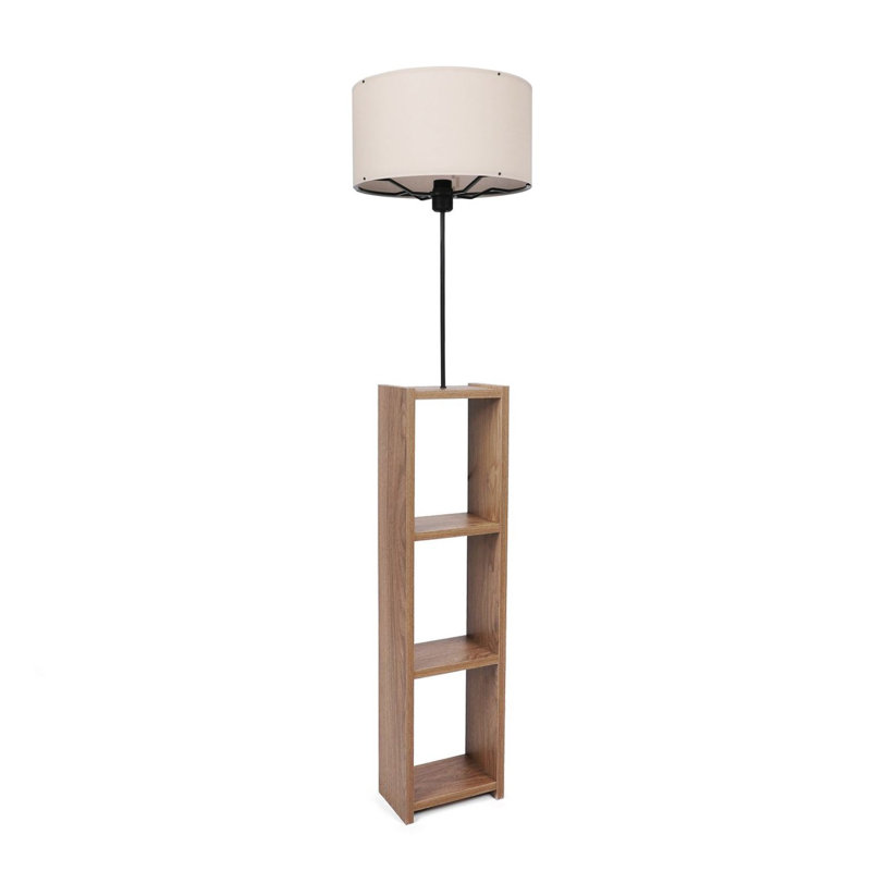 Senters 150cm Novelty Floor Lamp, Mink