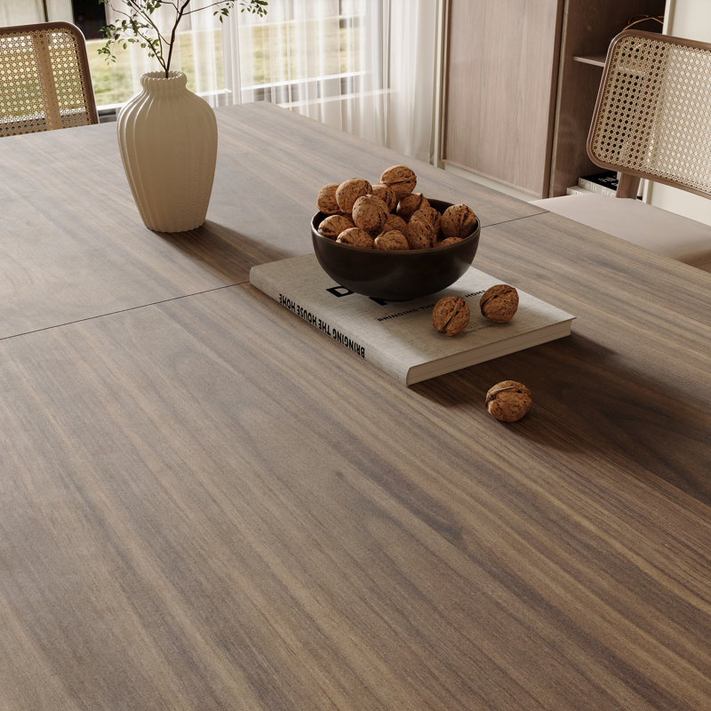 Gimora Extendable Dining Table, Brown