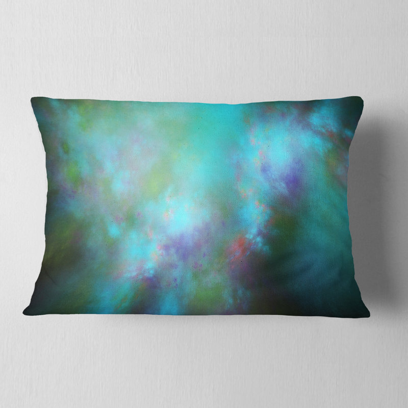 Coussin lombaire en ciel parfait starry Abstract, Bleu