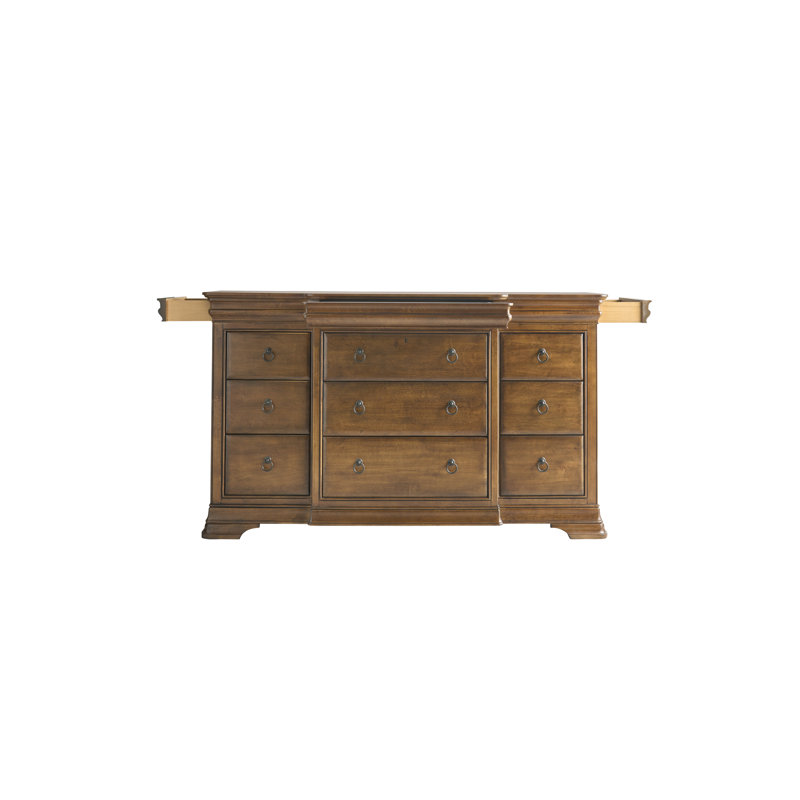 New Lou 12 - Drawer Solid Wood Dresser