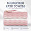 Ensemble de serviettes en microfibre pour salle de bain, 2 pièces 27 po x 55 po-134174653