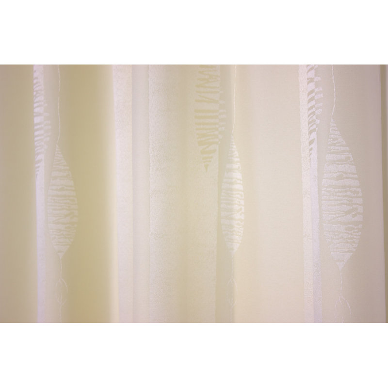 Pelletier Pinch Pleat Room Darkening Single Curtain, Cream, 175cm H x 135cm W