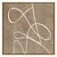 Swooping Lines - Peinture sur toile avec cadre flottant-59720982-119728460