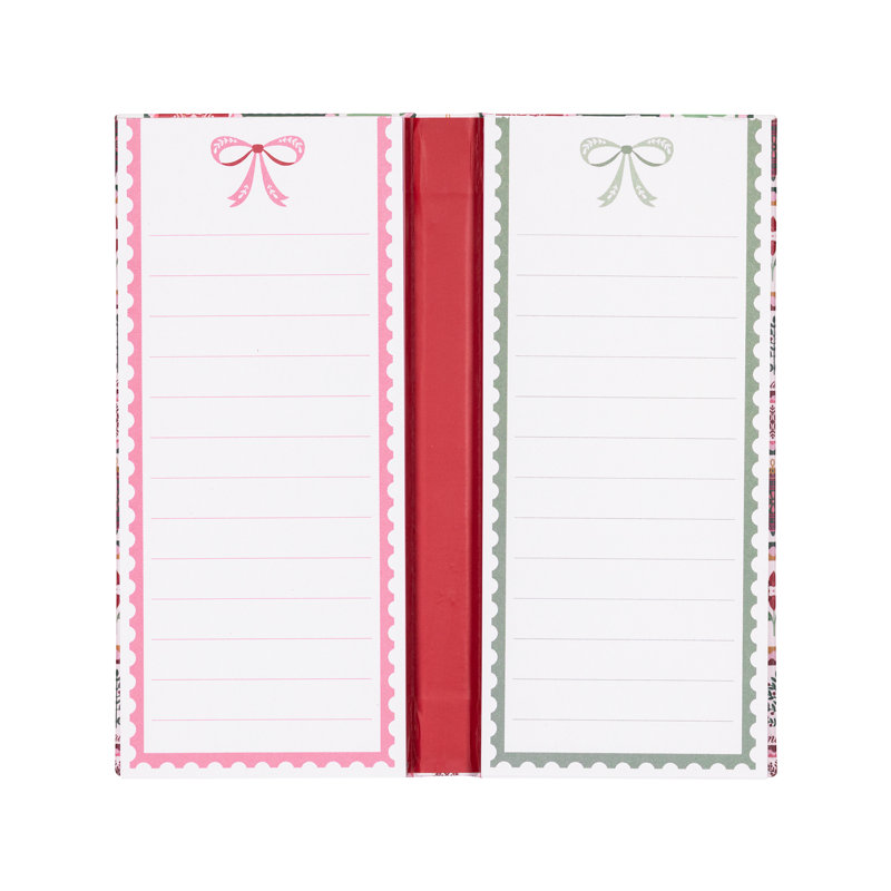 List Pad Folio, Holiday Stamps