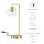 Lampe de table Modway Silo Glass Globe-2070700469