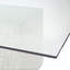 Arctic Square Glass Dining Table