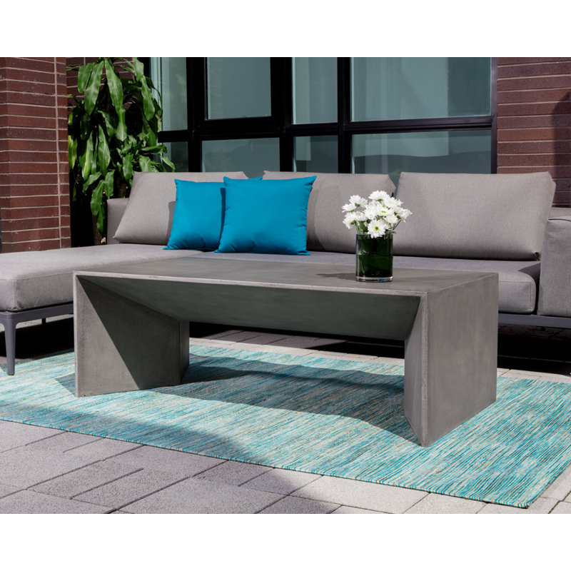 Nomad Coffee Table, White Marble