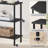 Reggis 24.4'' Tall Side Table-621790998