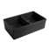 Whitehaus Collection 33" Reversible Double Bowl Fireclay Kitchen Sink: Lip Front Apron