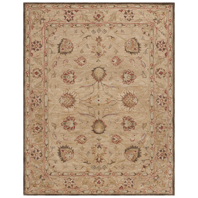 Tapis oriental en laine touffeté à la main Tingley
