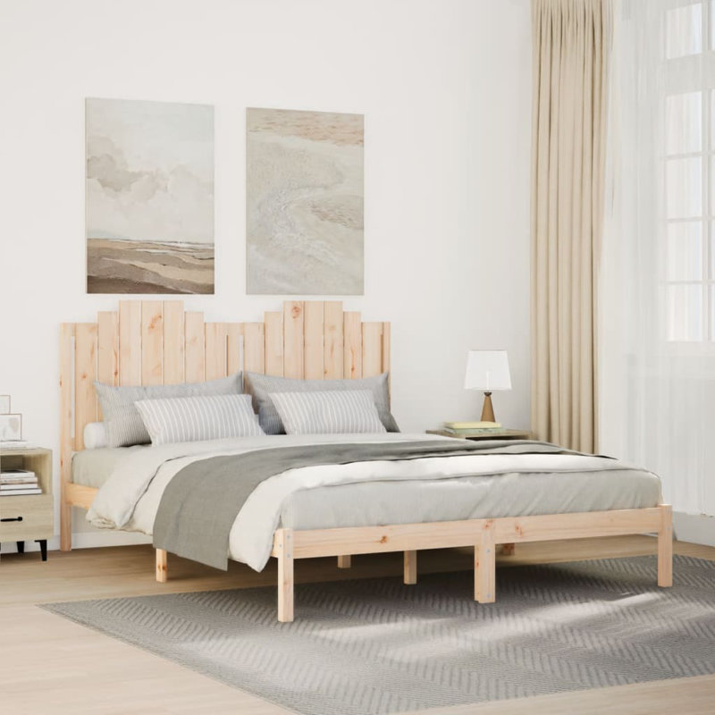 Solid Wood Bed