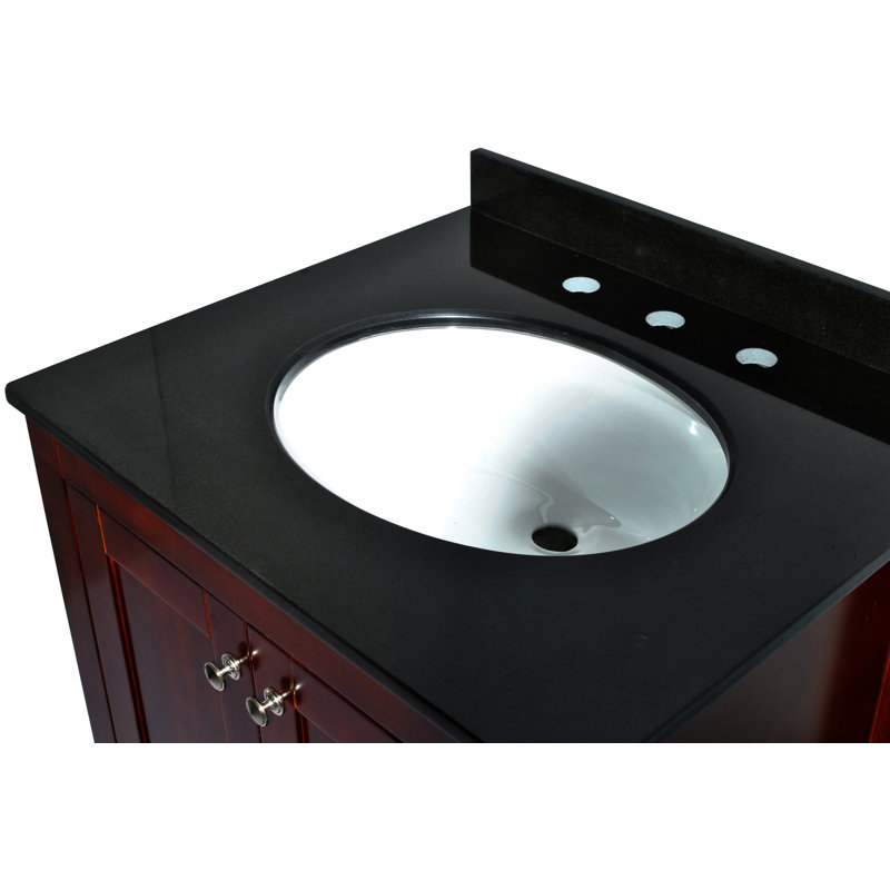Charleston 30'' Single Bathroom Vanity with Top