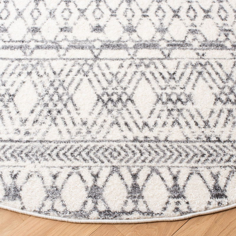 Jetcho Performance Southwestern Rug, Round 6'7"