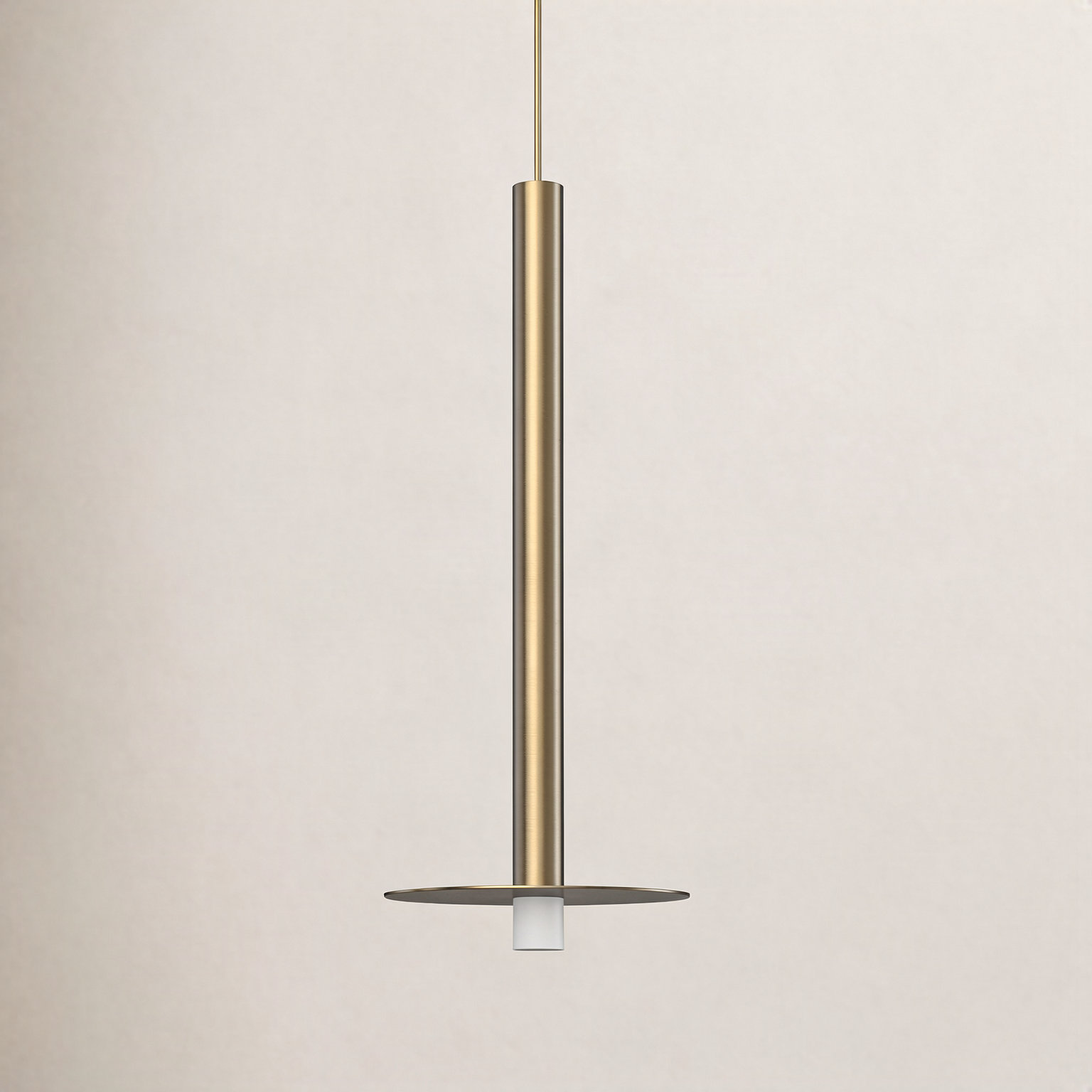 Elixir Single Light Metal Dimmable LED Pendant
