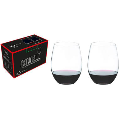 Riedel O Wine Tumbler Oaked Chardonnay Glasses, Set of 2