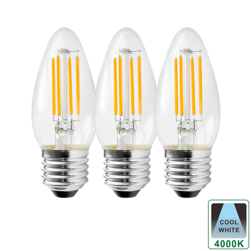 5W E27 Dimmable LED Vintage Edison Candle Light Bulb