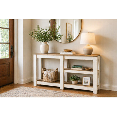 Wendie 60'' Solid Wood Console Table