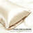 100% Mulberry Silk Pillowcase Grade 6A 22mm Natural Silk 20"x36" Champagne-125361397-125361395