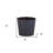 6" Blue Recycled Plastic Indoor Outdoor Round Pot Planter