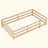 Floor Bed, Montessori Floor Bed With Fence, Kids Montessori Bed Twin Size, Wood Montessori Floor Bed For Kids, Girls, Boys-442203884-442203874