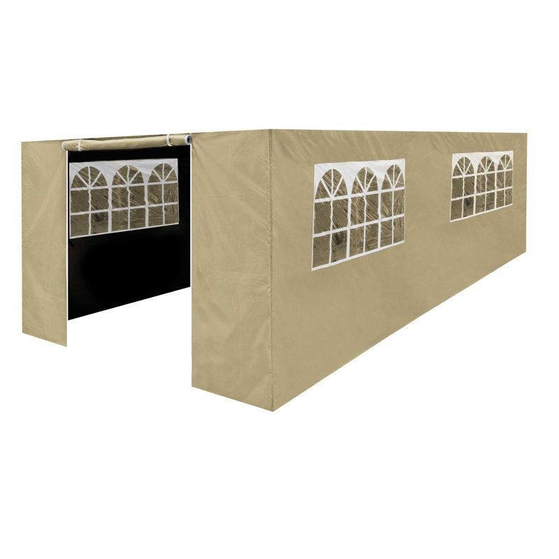Austynn Dakota Fields Nylon Side Wall for Gazebo, Beige
