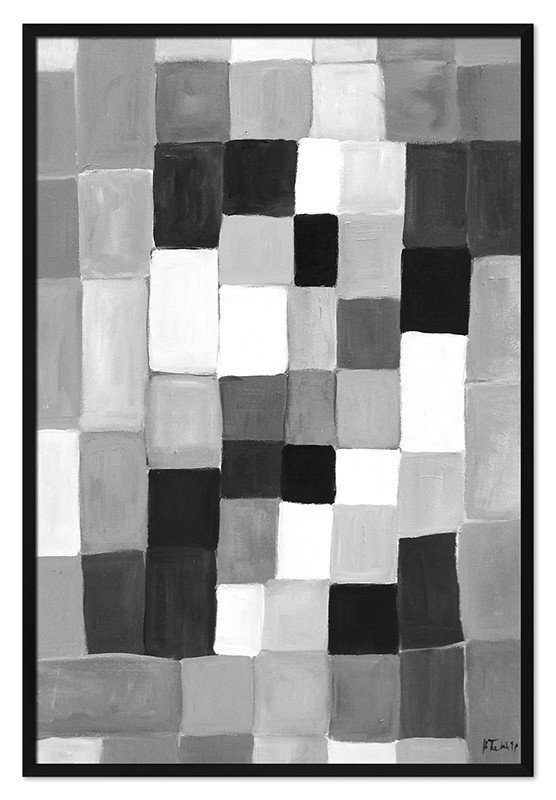 Abstraction - Wrapped Canvas Painting
