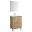 Ensemble de meuble-lavabo simple 23" avec miroir Jasso