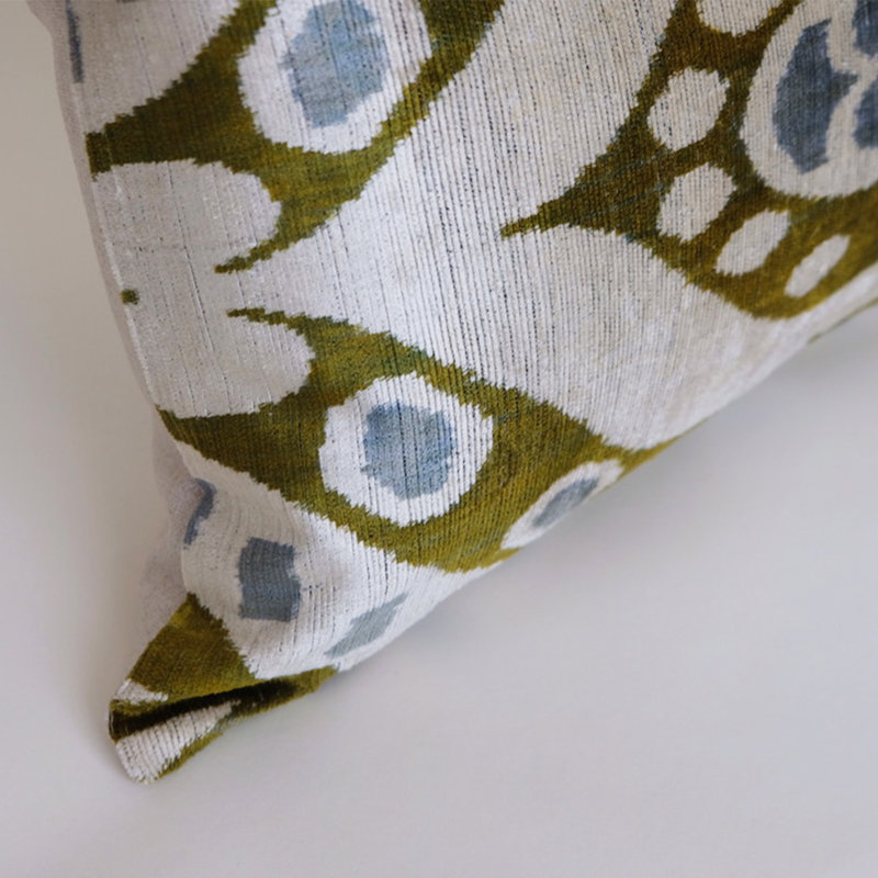 Housse et insert de coussin en soie Richland, null