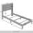 Linen Upholstered Wingback Bed -110685726-110685727