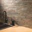 Aspect Peel and Stick Stone Overlay Kitchen Backsplash - Weathered Quartz (Approx. 15 sq ft Kit) - Easy DIY Tile Backsplash-55837231