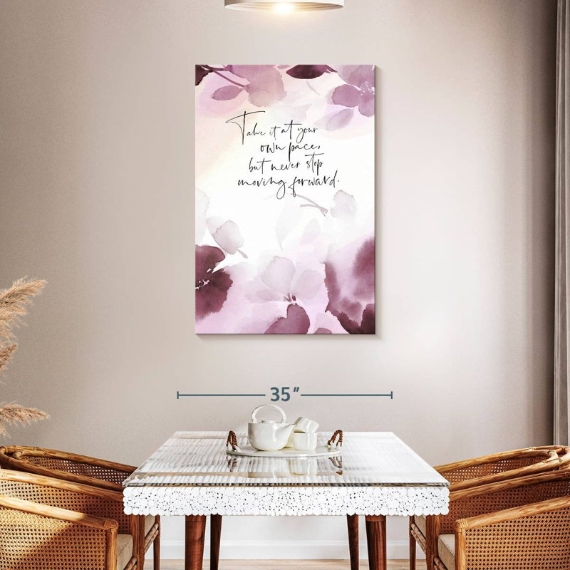 Tergel Your Own Pace, 45" H x 30" W