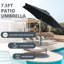 Parasol Cattima 106,3 avec contrepoids inclus-223427687