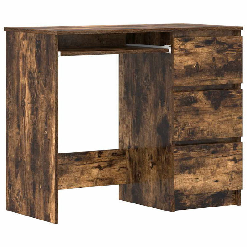 Raeburn Writing Desk, Smoked Oak